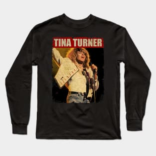 Tina Turner - NEW RETRO STYLE Long Sleeve T-Shirt